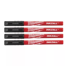   Jelölőfilc tűhegyű 4 db-os fekete alkoholos Milwaukee 48223164