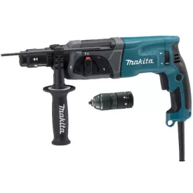   Makita HR2470T Fúró-Vésőkalapács 780W Cserélhető tokmánnyal