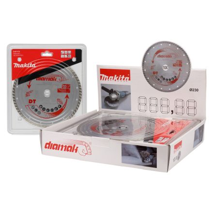 Gyémántkorong 230 Turbo Makita D-62206 minden építőanyaghoz