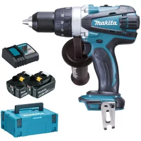 Makita DDF 458 RTJ Akkus fúró-csavarozó 18V 2*5Ah