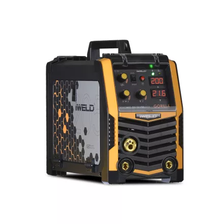 IWELD Gorilla PocketMig 205 Silverback Hegesztő inverter