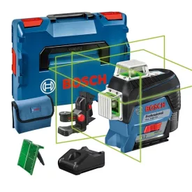 Bosch GLL 3-80 CG KERESZTVONALLÉZER rögzítőegységgel