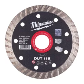 Gyémántkorong 115 mm DUT turbo Milwaukee 4932399526