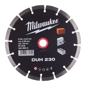   Gyémántkorong 230 mm DUH professzionális Milwaukee 4932399542 betonhoz