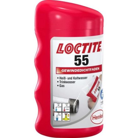 Loctite 55 Menettömítő zsinór 160m