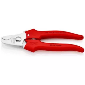Kábelvágó olló PVC nyél Knipex