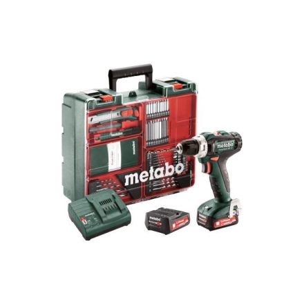 Metabo PowerMaxx BS 12 Set Akkus fúrócsavarozó tartozékokkal