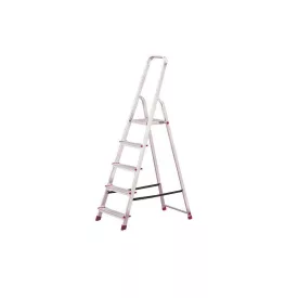 Háztartási létra alu 5 fokos Krause Corda 000729