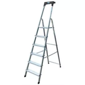 Létra alu "SAFETY" 6 fokos Krause 126344