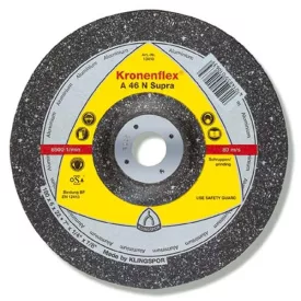Tisztítókorong KLINGSPOR 125*6 mm alumínium A46N