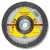 Tisztítókorong KLINGSPOR 125*6 mm alumínium A46N