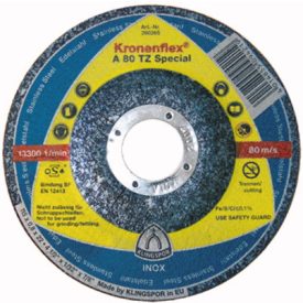 Vágókorong inox KLINGSPOR 115*0,8 mm A80 TZ Special