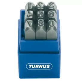 Számbeütő készlet 4mm STANDARD 9 részes TURNUS