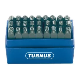 Betűbeütő készlet 5mm STANDARD 27 részes TURNUS