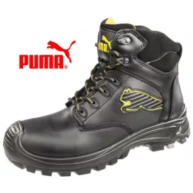 Puma Borneo Black Mid S3 Munkavédelmi bakancs 41-es