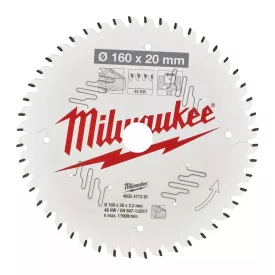Körfűrészlap 160*20 mm z=48 fához Milwaukee 4932471291