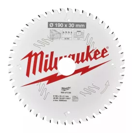 Körfűrészlap 190*30 mm z=48 fához Milwaukee 4932471380