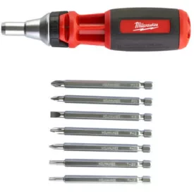Csavarhúzó + bit klt. racsnis Milwaukee 4932471598