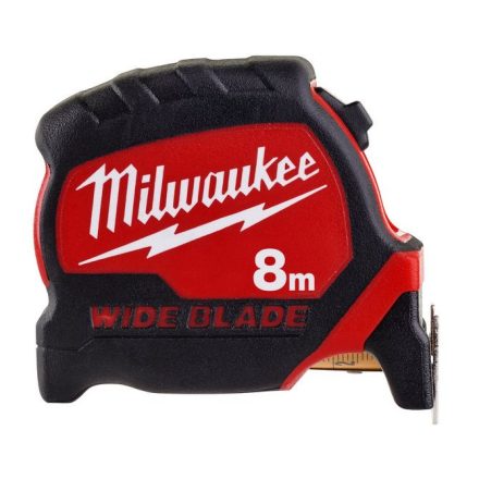 Széles prémium mérőszalag 8 m Milwaukee 4932471816