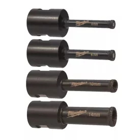   Gyémántfúró készlet száraz 4 részes Milwaukee 4932471863