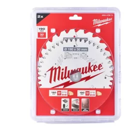 Milwaukee körfűrészlap 190 x 24T/48T - 2 db