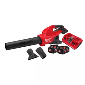 Milwaukee M18F2BL-802 Akkus lombfúvó 2*8Ah dupla töltő