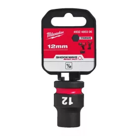 Dugókulcs gépi 1/2" 12 mm Milwaukee 4932480306