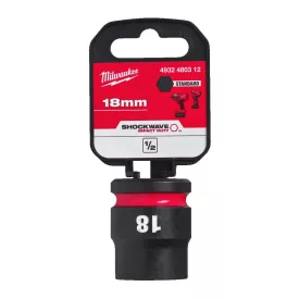 Dugókulcs gépi 1/2" 18 mm Milwaukee 4932480312