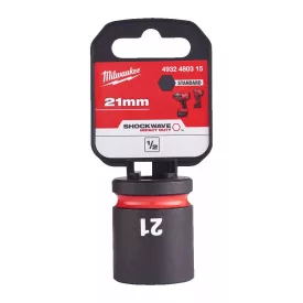 Dugókulcs gépi 1/2" 21 mm Milwaukee 4932480315
