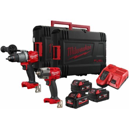 Milwaukee M18FPP2AD2-553X Akkus szett 2in1 18V 2*5Ah+5,5Ah 