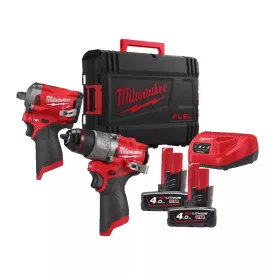 Milwaukee M12FPP2H2-402X Akkus szett 2in1 12V 2*4Ah 