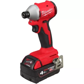   Milwaukee M18™ kompakt szénkefe nélküli ¼″ HEX ütvecsavarozó M18 BLIDRC-402C