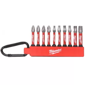 Bitkészlet karabineres 10 részes Milwaukee 4932492939