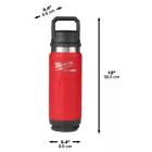 Milwaukee PACKOUT™ Kulacs 710 ml Chug Lid piros