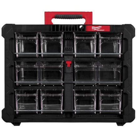 Milwaukee PACKOUT™ Rendszerező Kihúzható tárolókkal