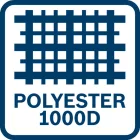 Bosch GWT 4 övtáska szögtárolásra alkalmas rekesszel