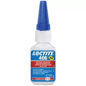 Loctite 406 pillanatragasztó gumihoz és műanyaghoz 20g
