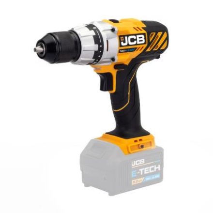JCB 18BLDD-B 18V Akkus ütvefúró-csavarozó 18V 2x2Ah 65Nm vászontáskában
