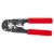 Présfogó telefon csatlakozóhoz 190 mm Knipex 97 51 04