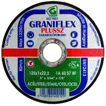 Vágókorong fém GRANIFLEX 115*1,6 mm 1A46S7BF