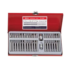Bit készlet 40 részes (HEX-TORX-XZN) Genius TX-3440