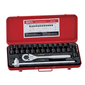 Rátűzőkulcs készlet Torx 1/2" T10-70 Genius
