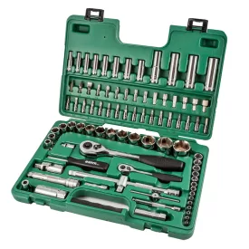   Dugókulcs készlet 1/4", 1/2" 88 részes Sata ST09013SJ