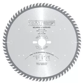 Körfűrészlap 250x3,2x30mm z=80 CMT