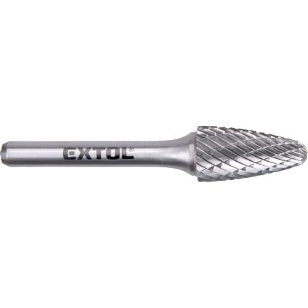 Keményfém turbómaró, rotormaró íves, kerek 12×25/6mm Extol industrial