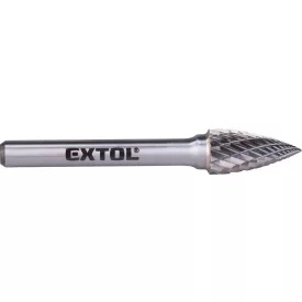   Keményfém turbómaró, rotormaró ívelt, hegyes12×25/6mm Extol industrial