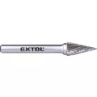 Keményfém turbómaró, rotormaró kúpos, hegyes 10×20/6mm Extol industrial