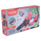 Extol 8891922 akkus láncfűrészgép egykezes, Share20V, 20V, Li-ion, 155 mm