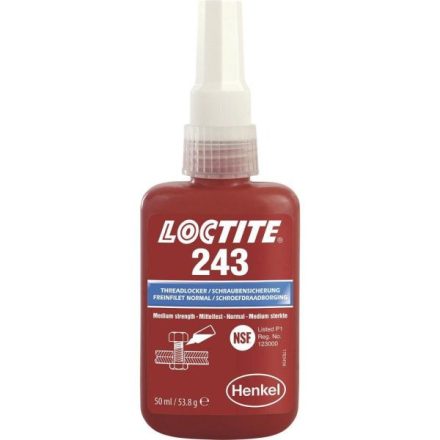 Loctite 243 közepes szilárdságú csavarrögzítő 50ml