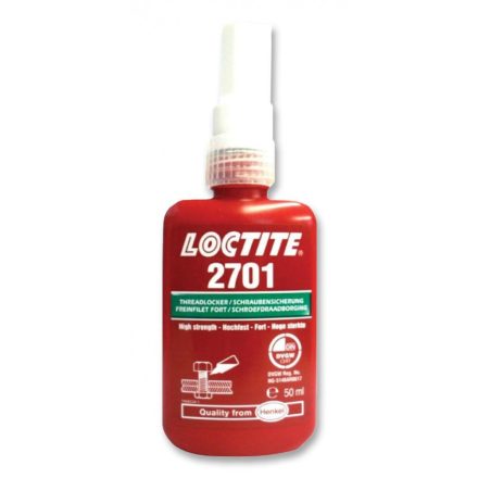  Loctite 2701 nagy szilárdságú csavarrögzítő 50ml